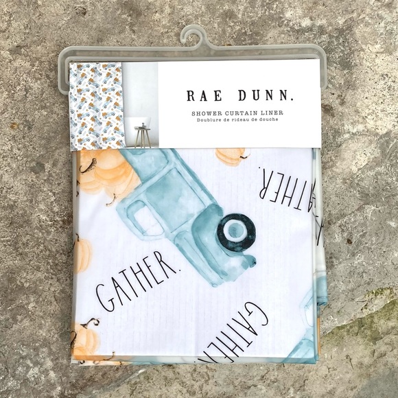 Rae Dunn Other - Rae Dunn GATHER Shower Curtain Liner